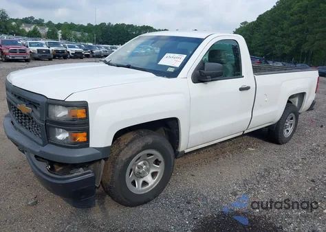 2014 Chevrolet Silverado 1500 Work Truck 1Wt из США, поврежденный, VIN 1GCNCPEH5EZ327419